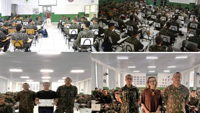 Grupo Unis e Tiro de Guerra de Varginha unem Disciplina Militar e Cuidado com a Saúde Mental