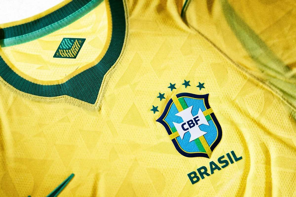 Presidente da CBF veta uso de “Brasa” no uniforme principal da Seleção Brasileira