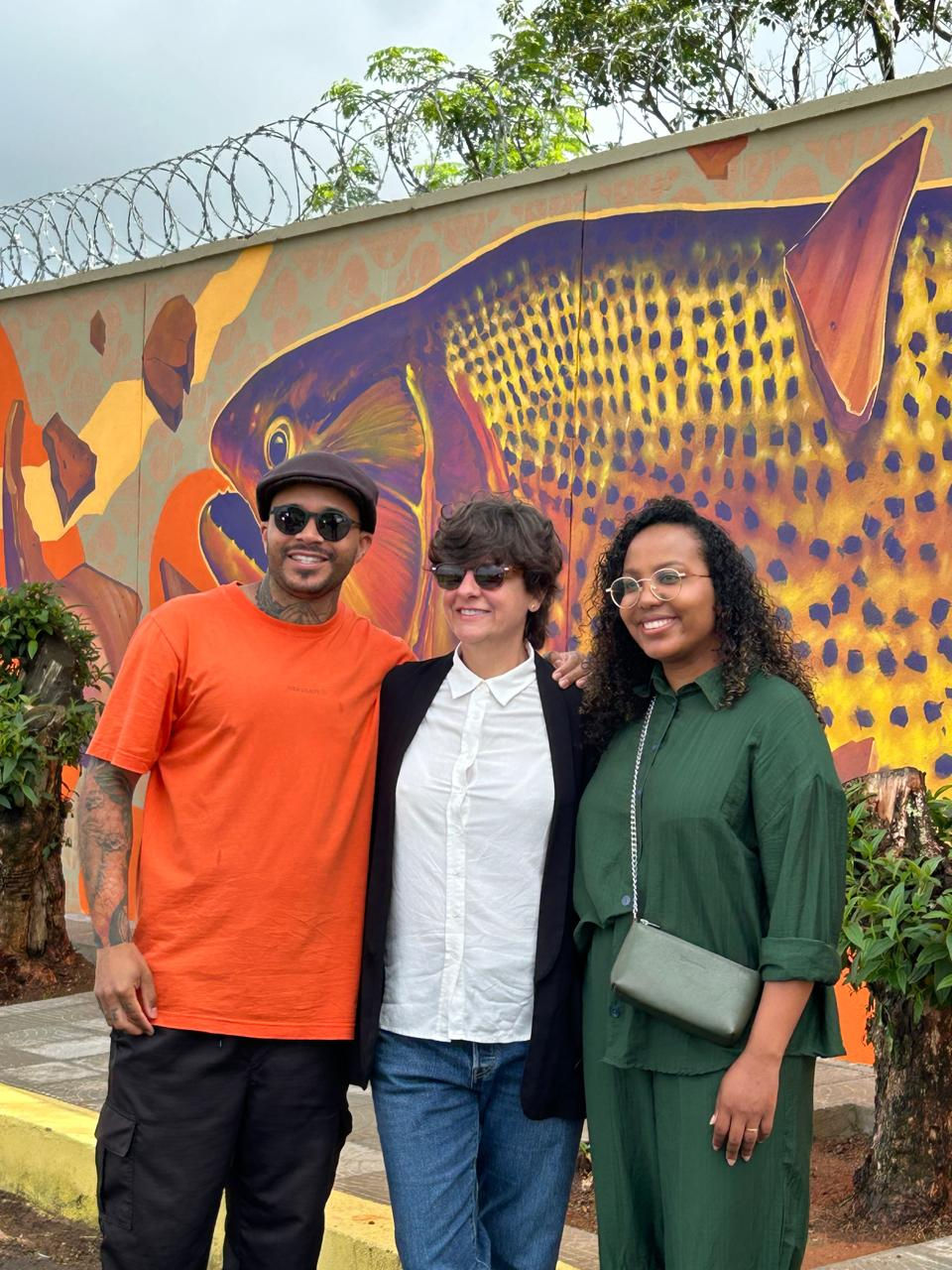 Muralismo transforma muro da Copasa em galeria de arte a céu aberto em Varginha