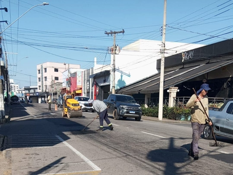 Varginha recebe força-tarefa de zeladoria e serviços de manutenção nesta segunda