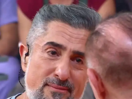 Marcos Mion é criticado por atitude durante homenagem a Renato Aragão no Caldeirão