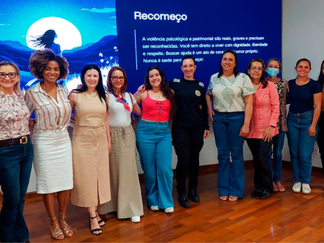 Cambuquira leva ações de conscientização sobre violência contra a mulher a Monsenhor Paulo