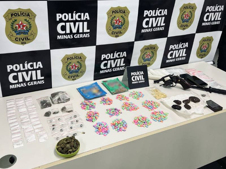 Grande operação em Pouso Alegre resulta na prisão de suspeitos e apreensão de ecstasy