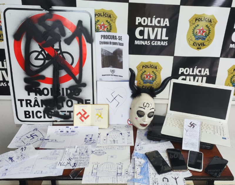 PCMG desarticula grupo neonazista em São Lourenço — Jovens são investigados por discurso de ódio e ameaças a minorias.