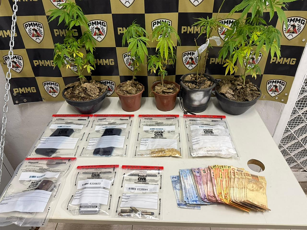 Tráfico de drogas em Varginha resulta em prisão e apreensão de entorpecentes