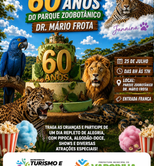 Parque Zoobotânico Dr. Mário Frota celebra 60 anos com programação especial em Varginha