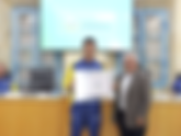 Mesa-tenista Thiago Benedito Castro recebe homenagem por trajetória de destaque no esporte em Varginha