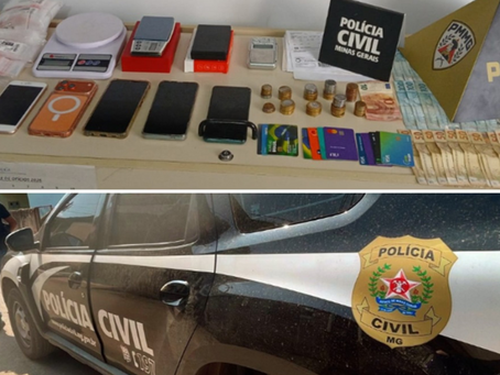 Operação Lastro Oculto prende casal por tráfico e bloqueia R$ 400 mil