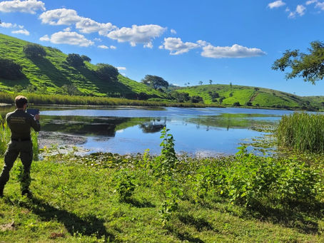 Governo de Minas fiscaliza atividades de extração de areia e cascalho em Varginha