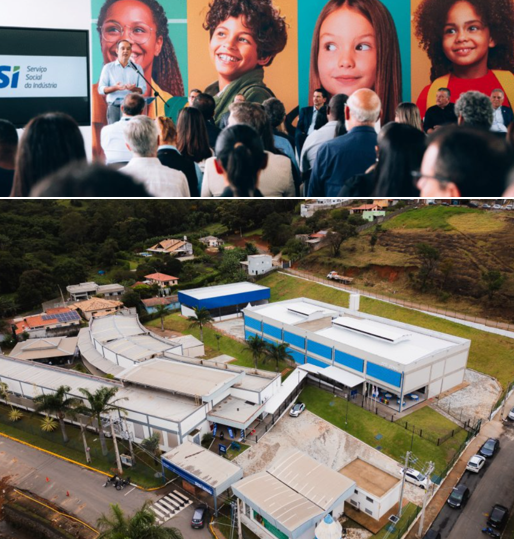 SESI inaugura nova unidade em Extrema com investimento de R$ 13,5 milhões para fortalecer educação e indústria