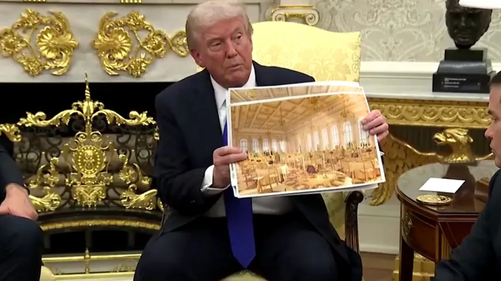 Tribunal dos EUA bloqueia projeto de Trump para construção de salão de baile na Casa Branca