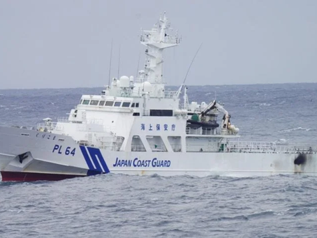 Guardas costeiras do Japão e da China se enfrentam próximo a ilhas disputadas no Mar da China Oriental