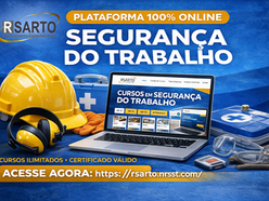 R-SARTO Treinamentos lança plataforma 100% online de Cursos em Segurança do Trabalho e amplia acesso à capacitação profissional