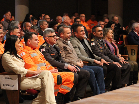 Palace Casino recebe solenidade histórica dos 50 anos dos Bombeiros em Poços de Caldas