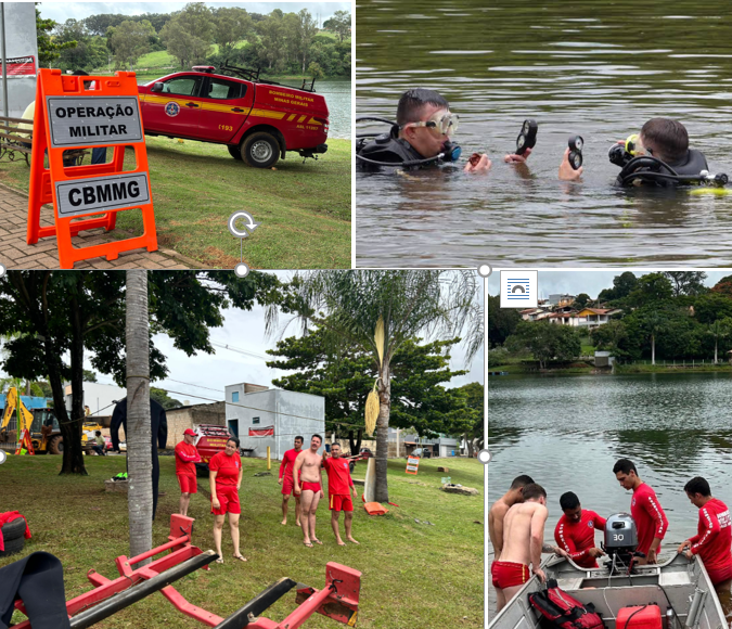 BOMBEIROS DE ALFENAS INTENSIFICAM TREINAMENTO DE SALVAMENTO AQUÁTICO PARA O CARNAVAL