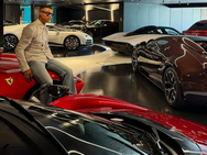 Cristiano Ronaldo possui coleção de carros de luxo avaliada em cerca de R$ 150 milhões