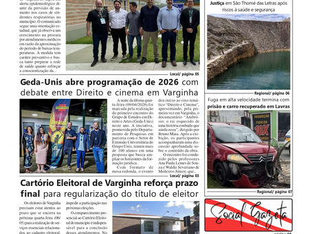 Jornal Gazeta de Varginha Edição 11.927