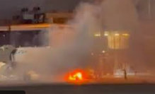 Incêndio em equipamento de solo força retirada de 159 passageiros de avião em Guarulhos