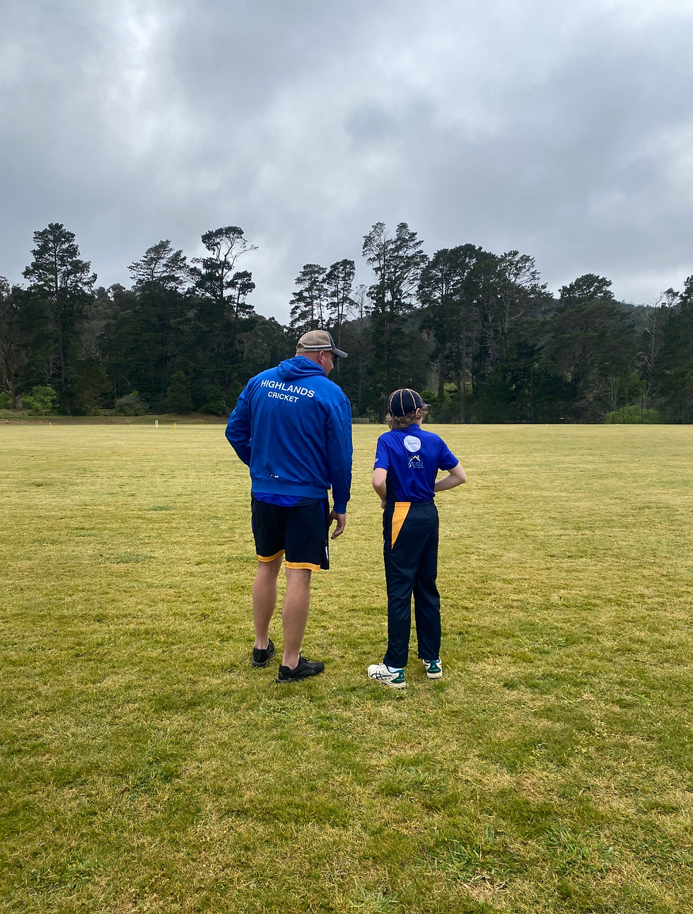 Highlands Cricket U12 Coach and Captain