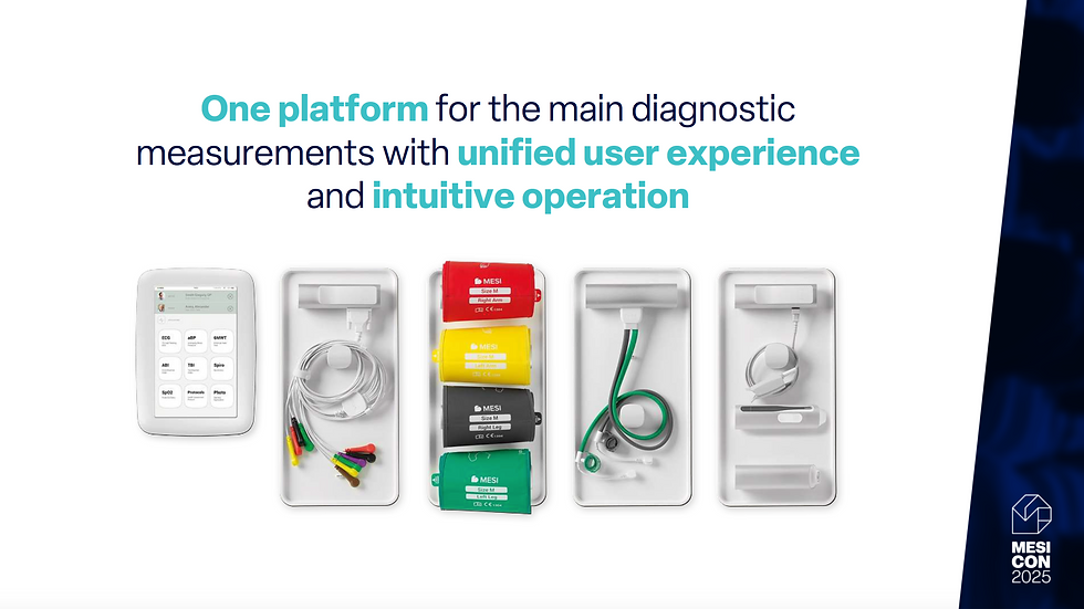 MESI mTablet and devices for integrated diagnostics