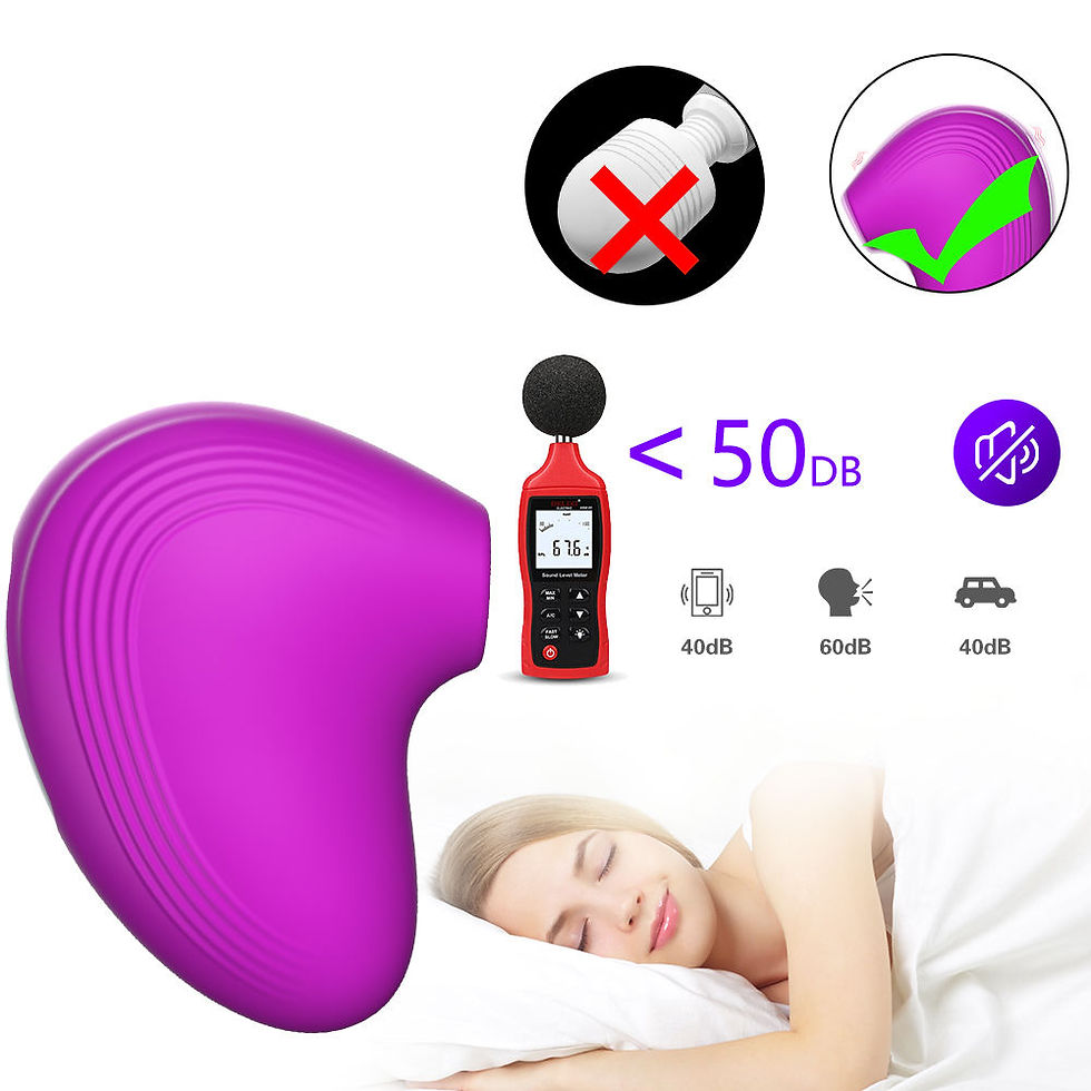 Thumbnail: Silicone Airwave Stimulator Vibrator For Women With 10 Vibration Modes