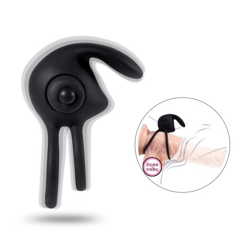 Thumbnail: Cock Ring Adult Sex Toys Silicon Vibrating  Penis Ring Vibrator For Men
