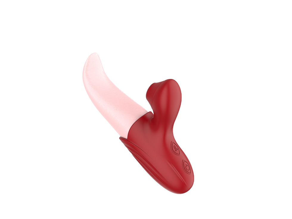 Thumbnail: Strong Tongue Sucking and Licking Adult Toy Chargeable Stimulator For Women