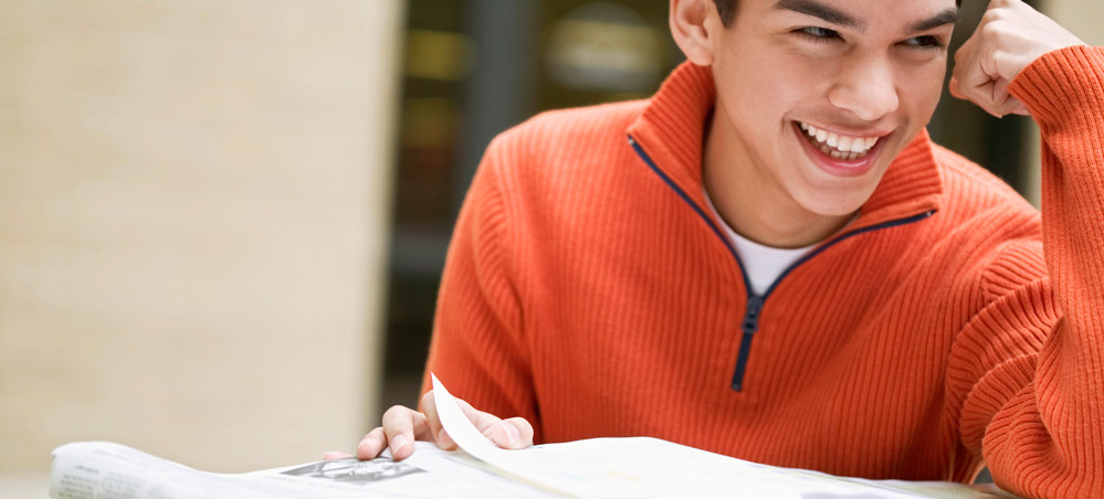 Happy Student