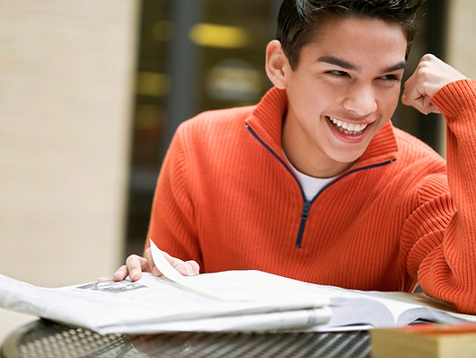 Happy Student
