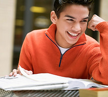 Happy Student