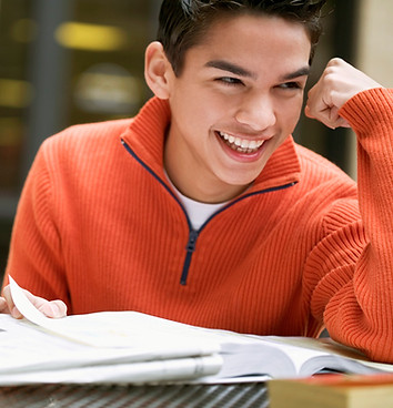 Happy Student