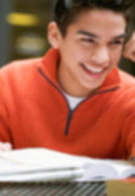 Montessori middle school student