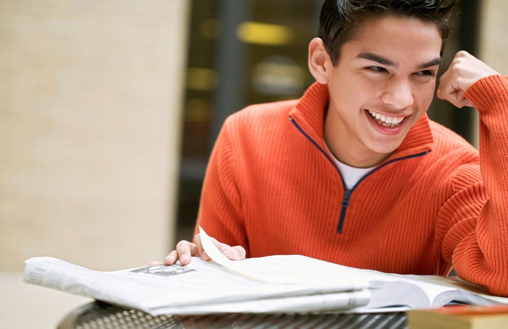 Happy Student