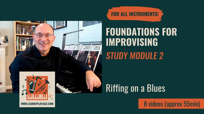 Cover page for Module 2 Riffing on a Blues
