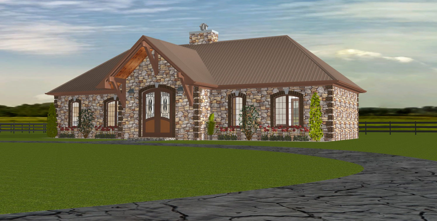 The Stone Huntbox Front View