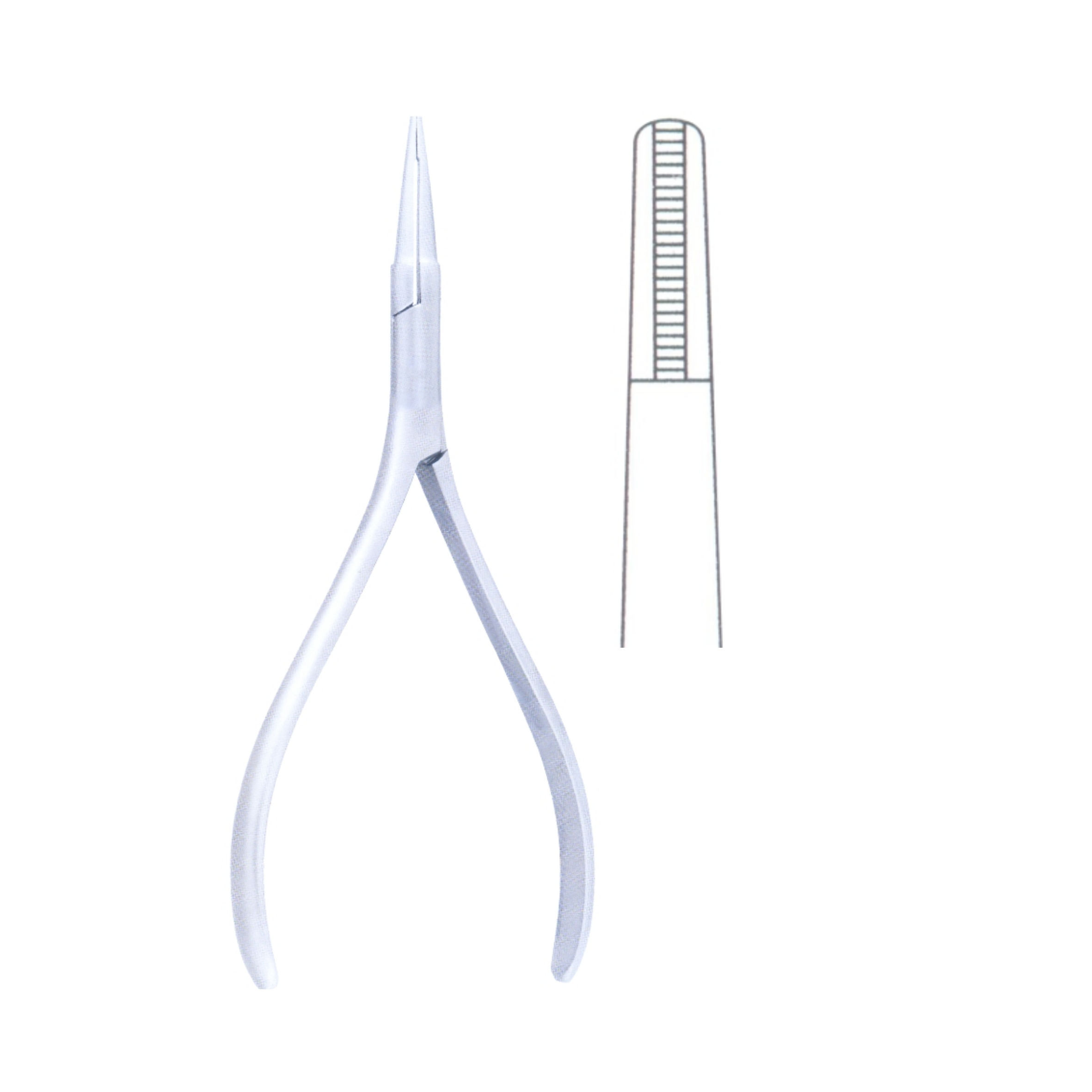 Splitterzange Gerade 16.5cm  Fragments Plier Straight 16,5 cm