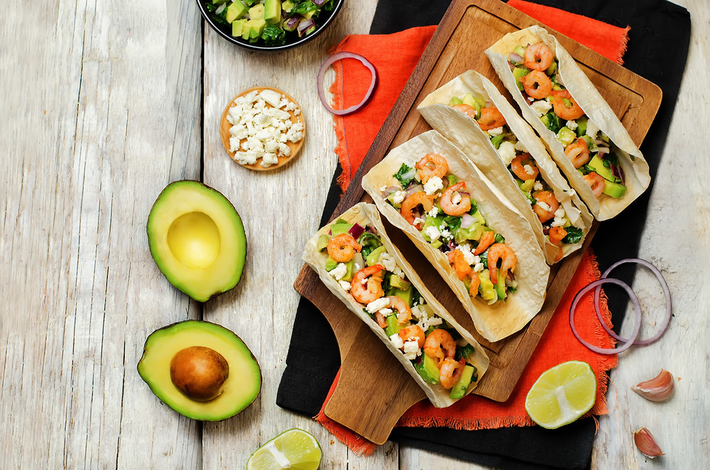 Cilantro Lime Shrimp Tacos