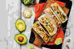 Cilantro Lime Shrimp Tacos