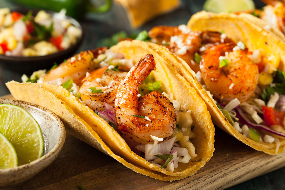 Cilantro Lime Shrimp Tacos