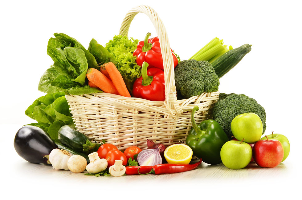 fresh veggies for your pizza