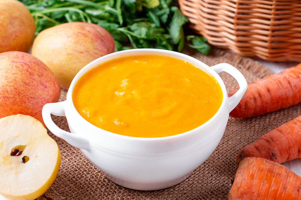 Carrot Apple Ginger Soup