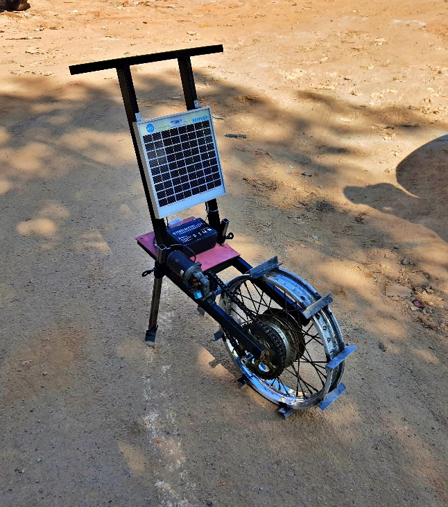 SOLAR POWERED CULTIVATOR