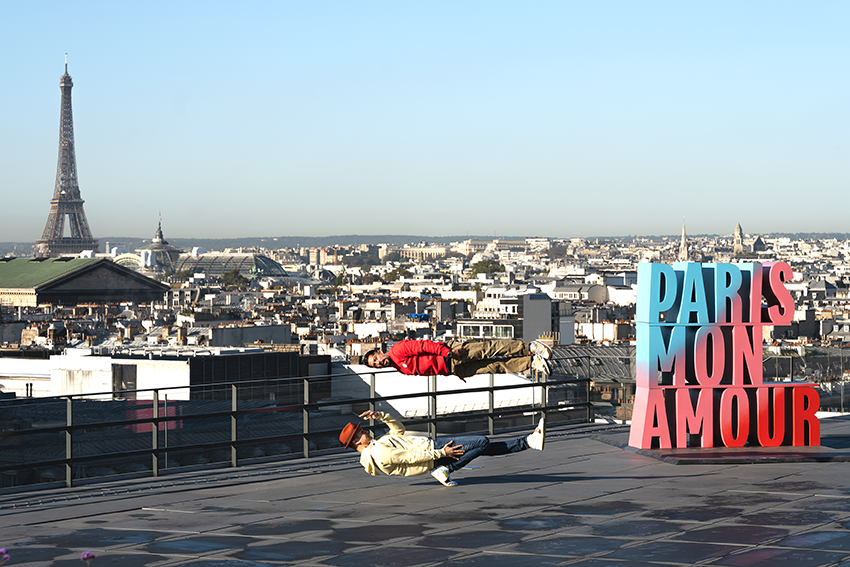 Galeries Lafayette - Rooftop #Fly Duo