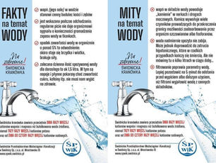 Fakty i mity na temat wody - lektura od ŚPWiK!