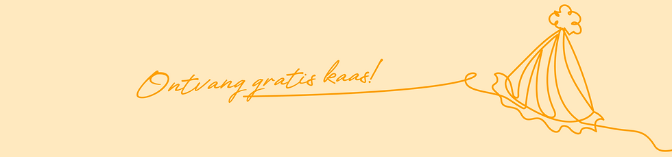 Illustratie van een feesthoedje, symbool voor het vieren van Wereldkaasdag en de feestelijke actie in de winkel van Cheers Kapellen.