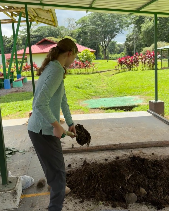 Making compost