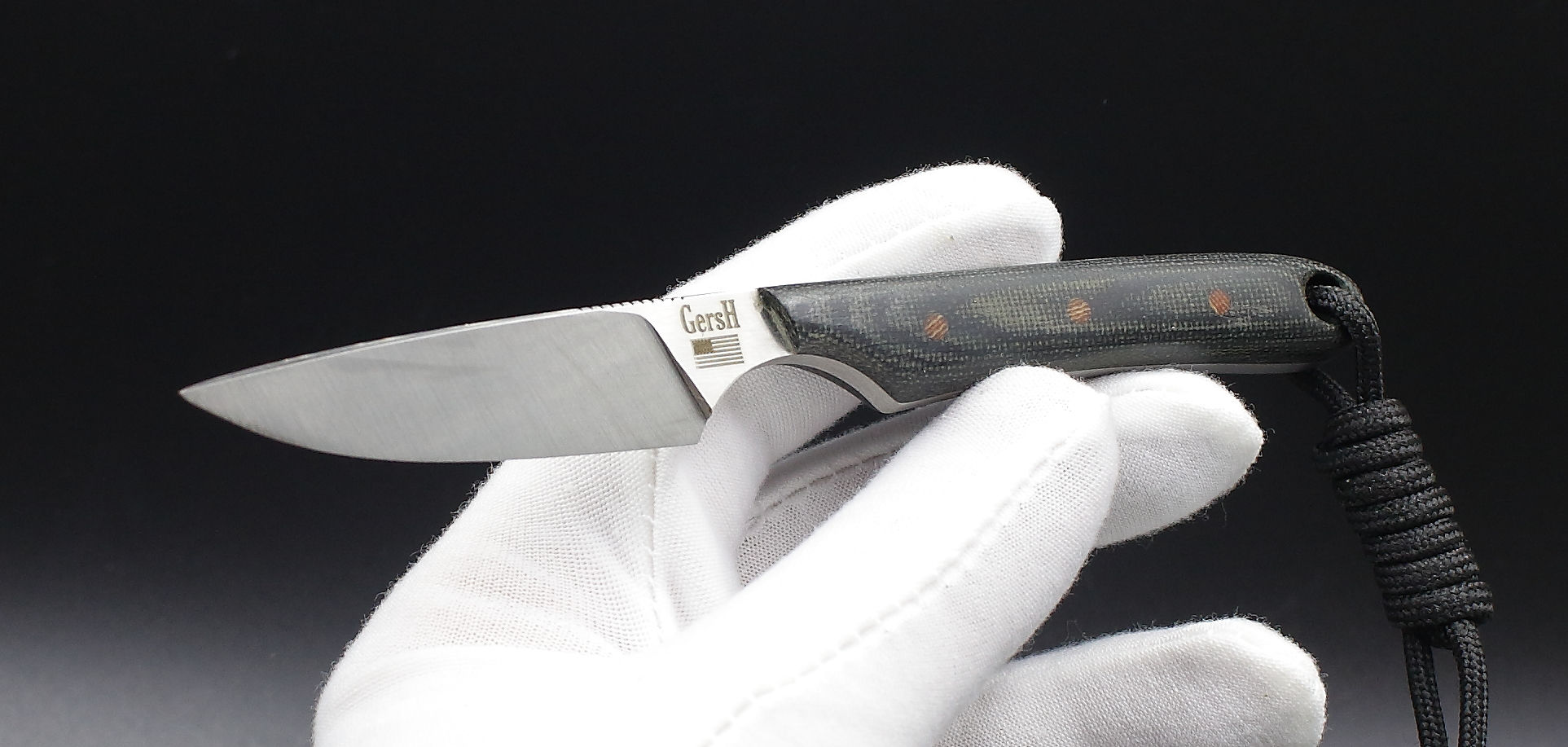 Bird and Trout Hunter - Black Micarta