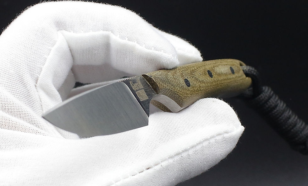 Thumbnail: Bird and Trout Hunter - Olive Micarta