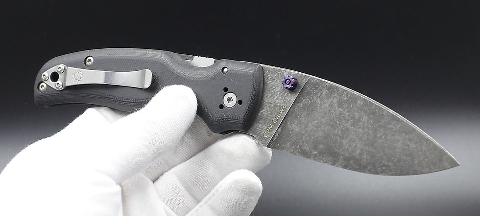 Thumbnail: Spyderco Shaman CPM CruWear re-blade - Blade Only - Available Now