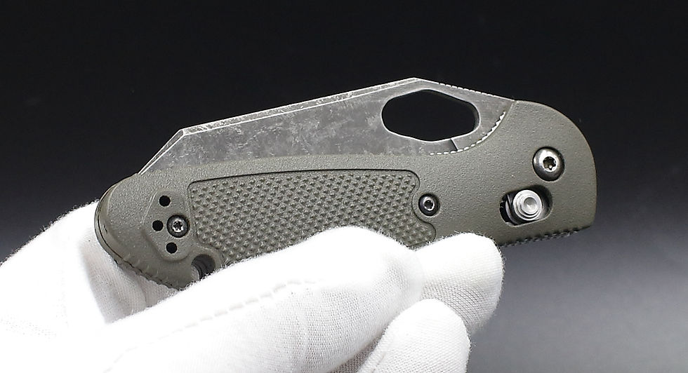 Thumbnail: 555 Mini Griptilian CruWharnie - Full Knife